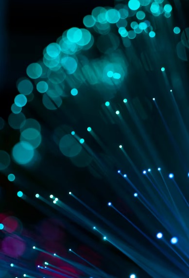 Fiber Cable Closeup